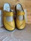 Preview: Rieker Sabot Clogs Damenschuhe Hausschuhe Pantoffel Pantolette Sandalette senf mit Riemchen