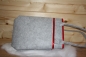 Preview: felt Bag grey with stripes