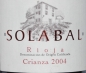Preview: Bodegas Y Vinedos Solabal Crianza 2004