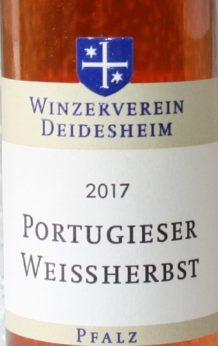 Winzerverein Deidesheim Portugieser Weißherbst 2017, 250ml