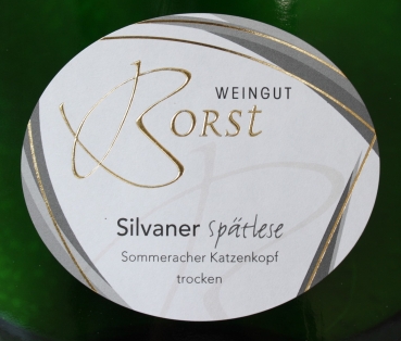 Weingut Borst Sommeracher Katzenkopf Silvaner Spätlese trocken 2019