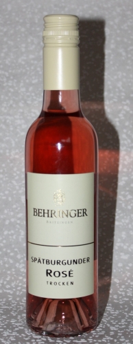 Weingut Behringer, Spätburgunder Rose 2020, 375ml